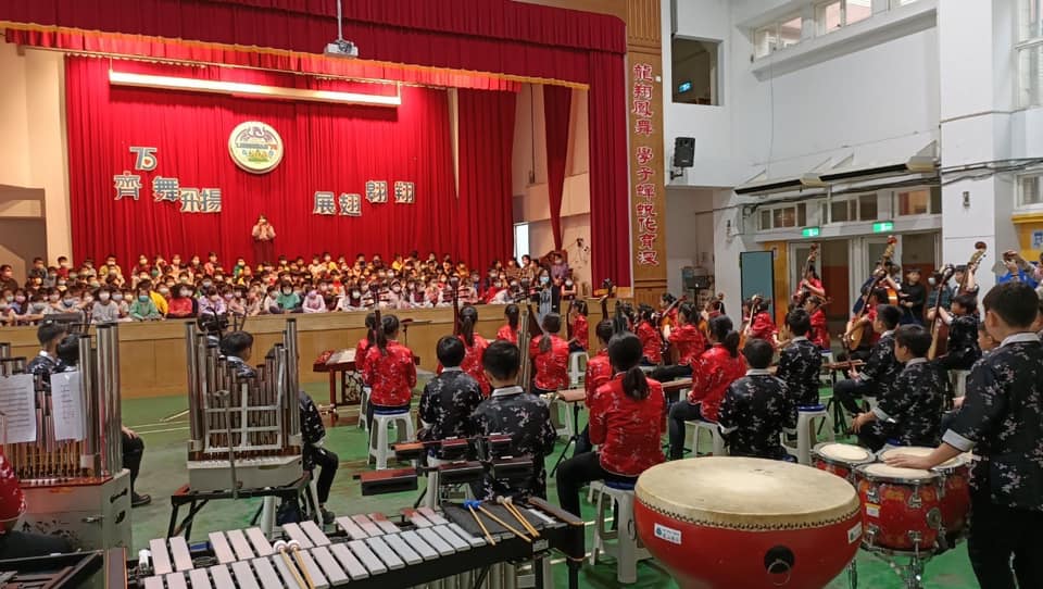 110音樂比賽國樂團賽前演出