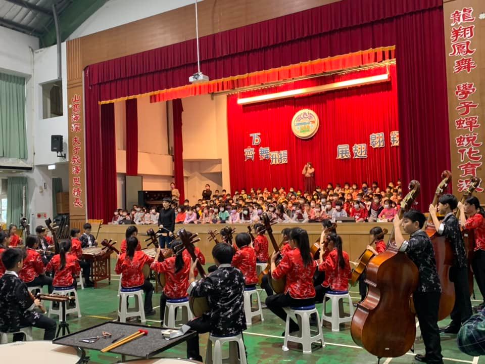 110音樂比賽國樂團賽前演出