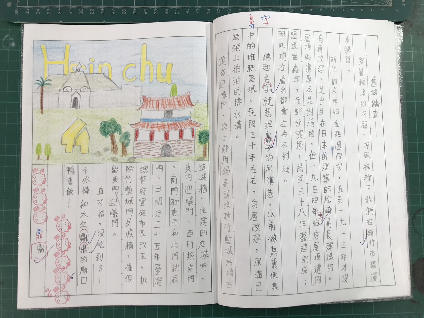 漫步舊城心得作品