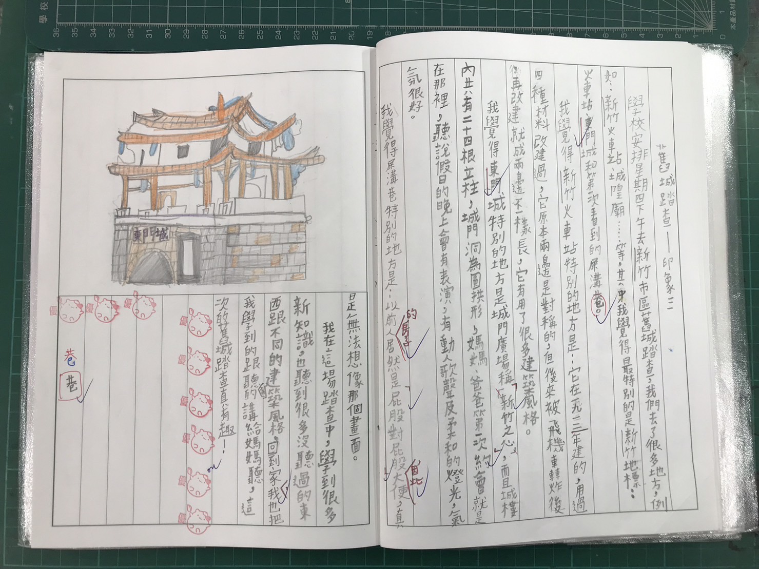 漫步舊城心得作品