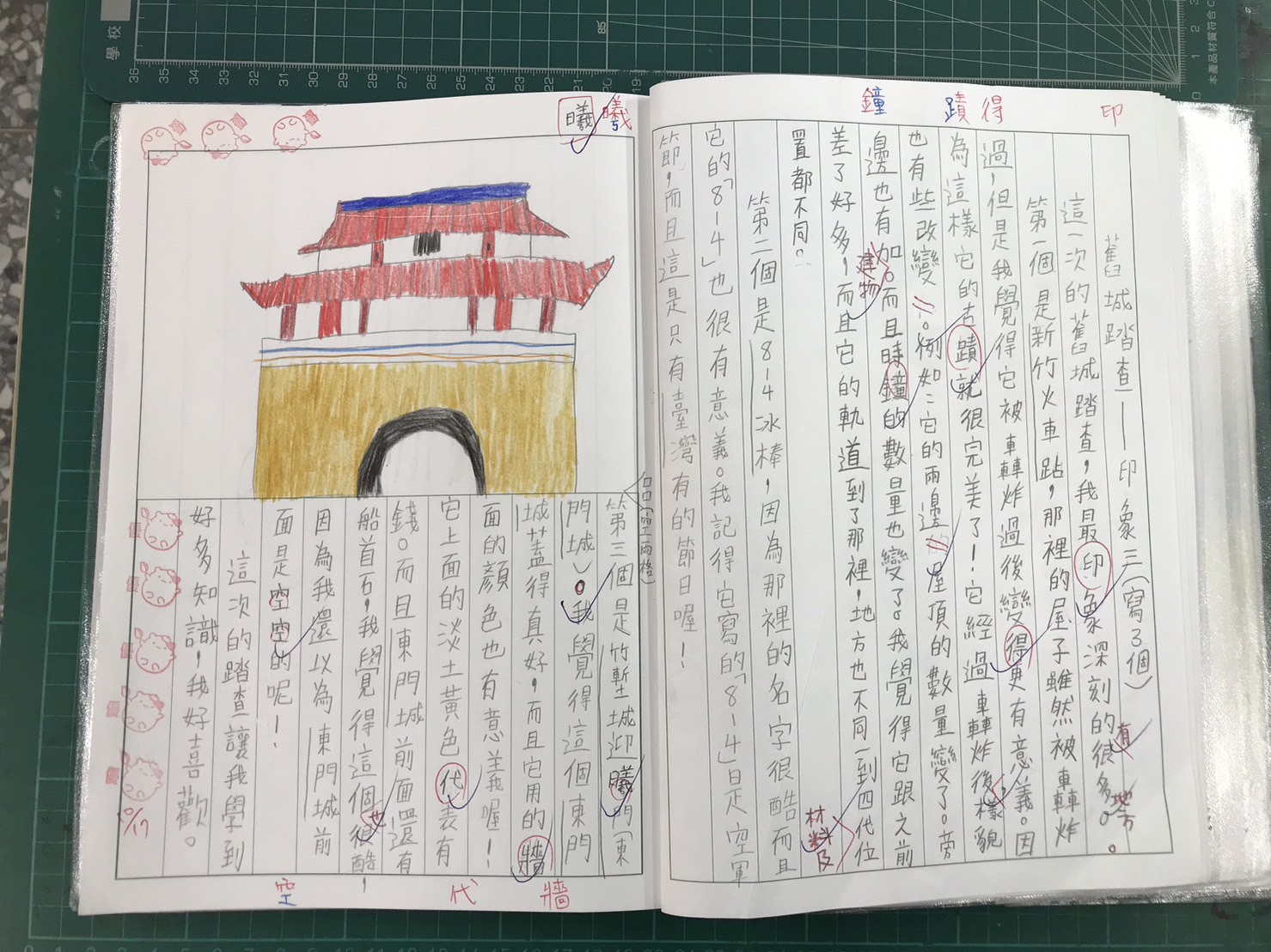 漫步舊城心得作品
