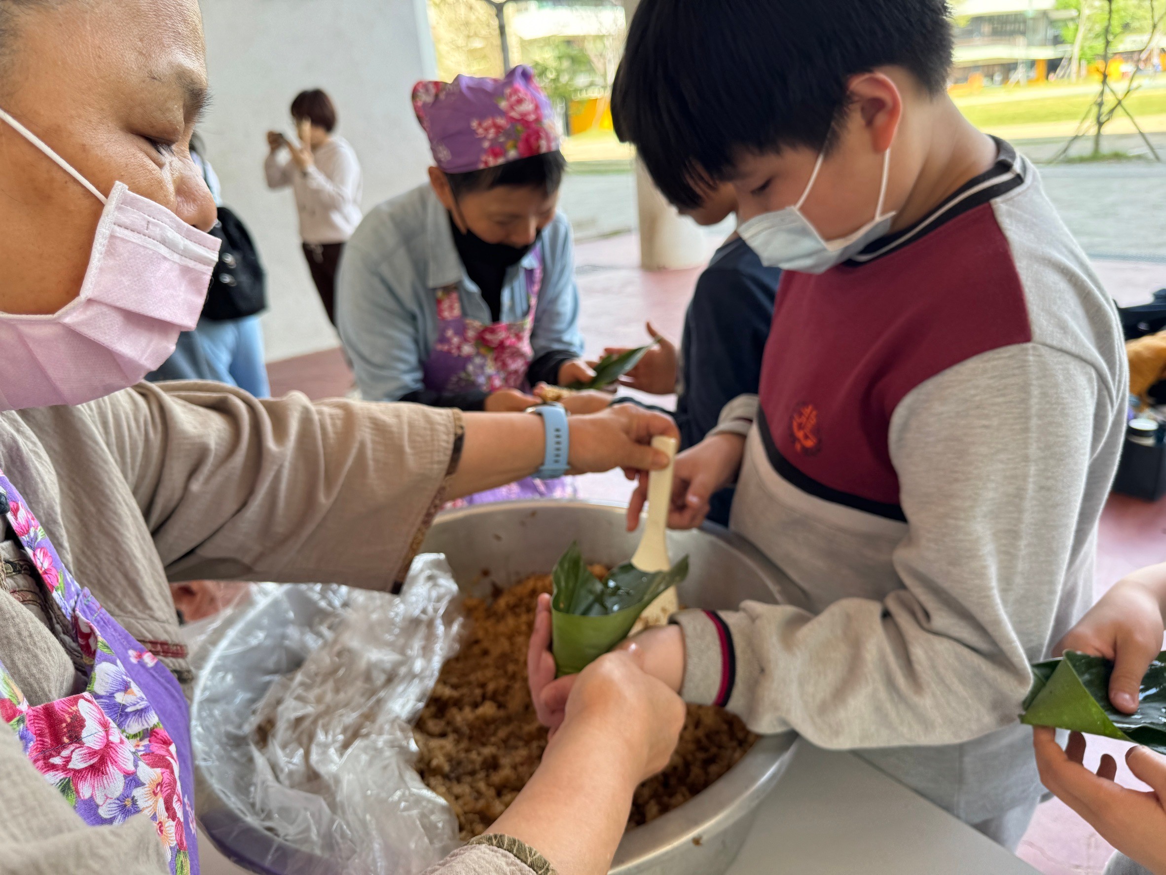 野薑花粽